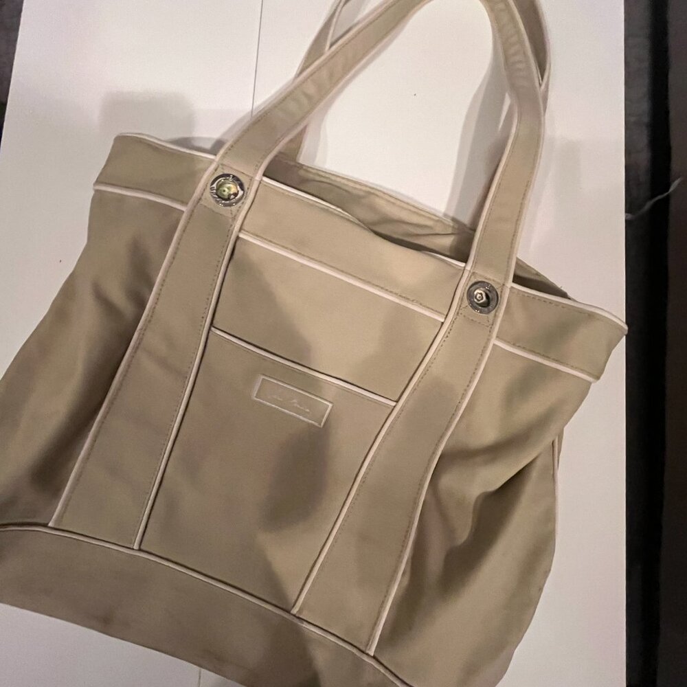 Vera Bradley Tan Tote (Previously Used)